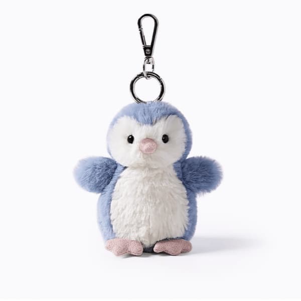 Cute Penguin Pup Keychain Plush Doll Charms