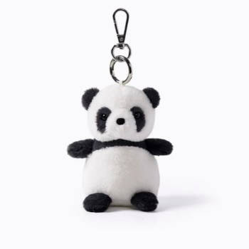 Shy Little Panda Keychain Doll Pendant