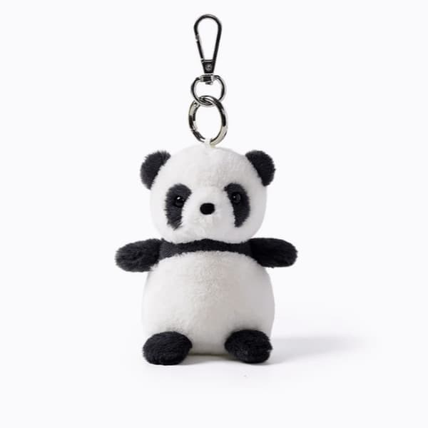 Shy Little Panda Keychain Doll Pendant