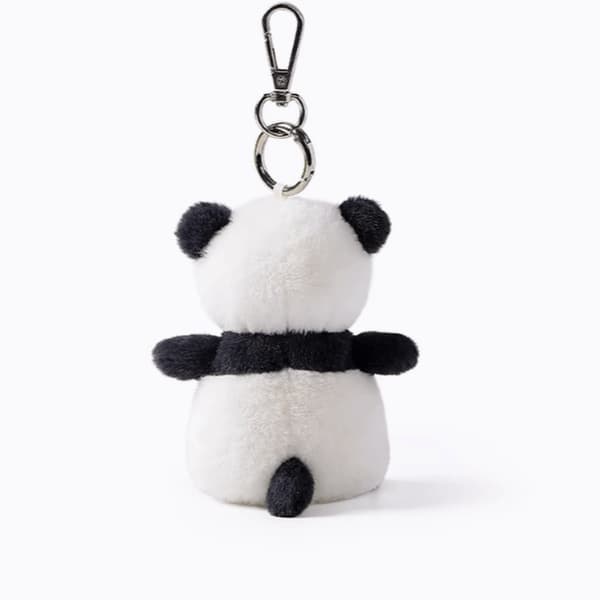 Shy Little Panda Keychain Doll Pendant