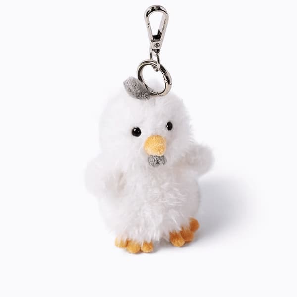 Dandelion Chick Keychain Plush Doll Pendant