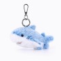Shark keychain plush toy bag charm charm