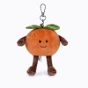 Sweetheart Orange Keychain Bag Charms