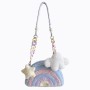 Macaron Rainbow Plush Crossbody Bag
