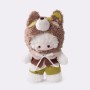 Puffy Little Fleece Doll in Wolf's Skin