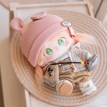 Plush doll changeable clothes baby girl