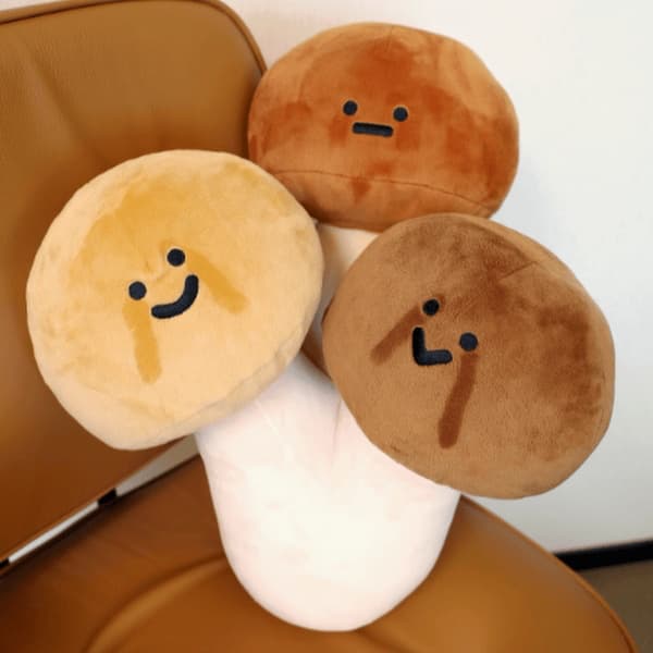 Mushroom plush doll pillow ornament