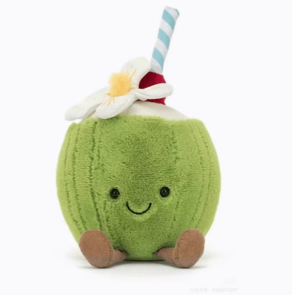 Fun Coconut Plush Doll