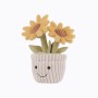 Sunflower Potted Fun Plush Plant Ornament