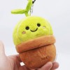 Tennis ball potted plants fun cute creative plush dolls
