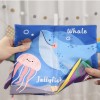 Ocean Cubic Tail Cloth Book