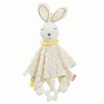 Babies Security Blanket Soft Stuffed Animal Bunny